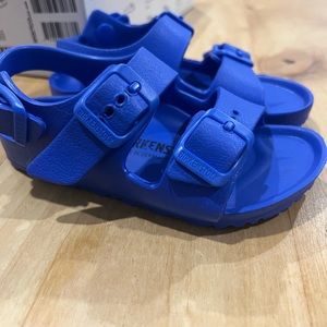 Blue Milano Kids Birkenstocks - Waterproof; Kids Size 7